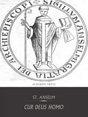 cover image of Cur Deus Homo